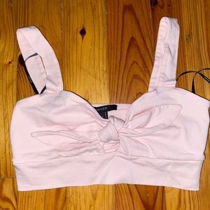 Pink Crop Top